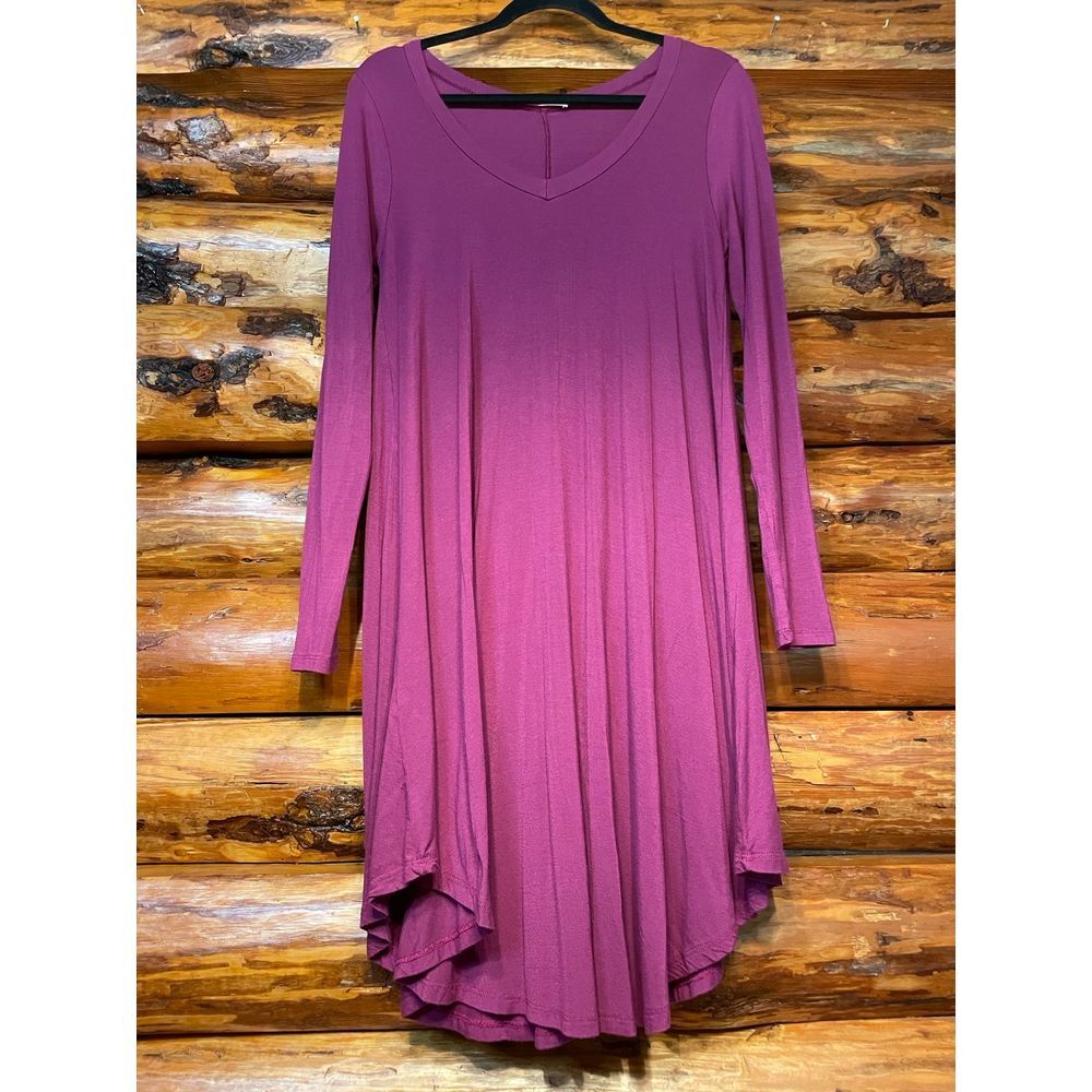 Ladies Purple Dress by Reborn Size L‎